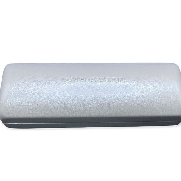 BCBGMaxazria glasses case tan with tan lining preowned - Picture 1 of 7
